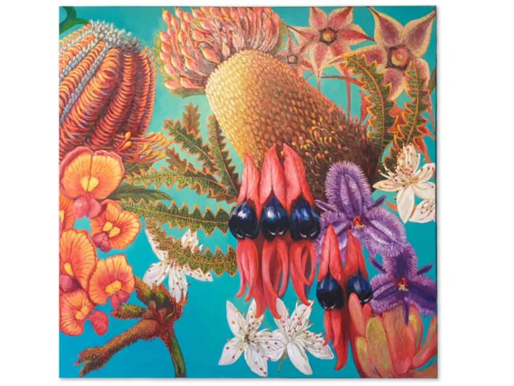 nafisa naomi australian artwork canvas painting