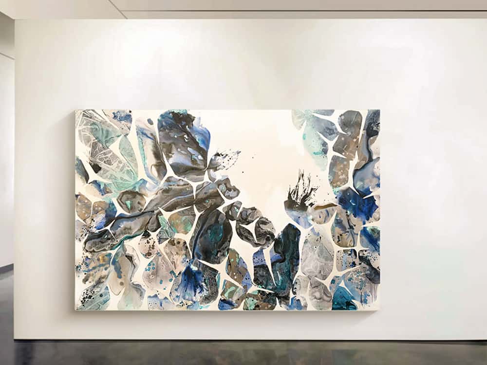 abstract Canvas Artwork - Amica Aindow Australian artwork