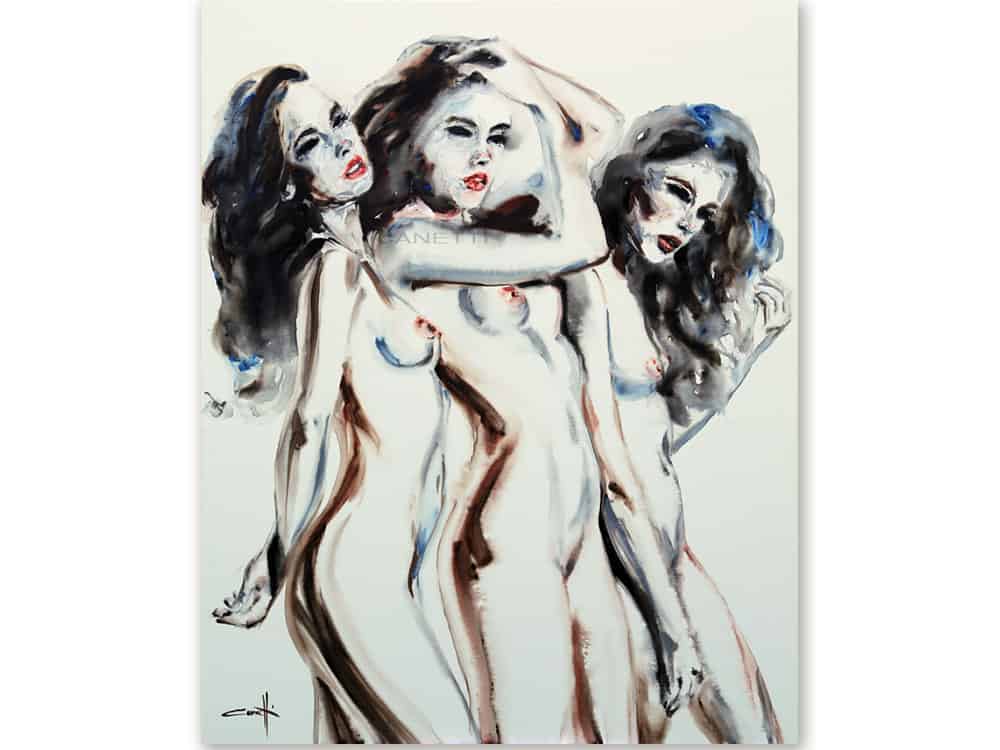 michel canetti portrait paintings
