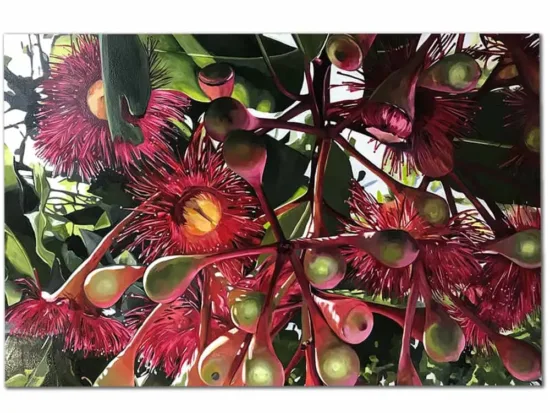 Floral painting by Marisha Matthews — original art, SOHO Galleries Sydney