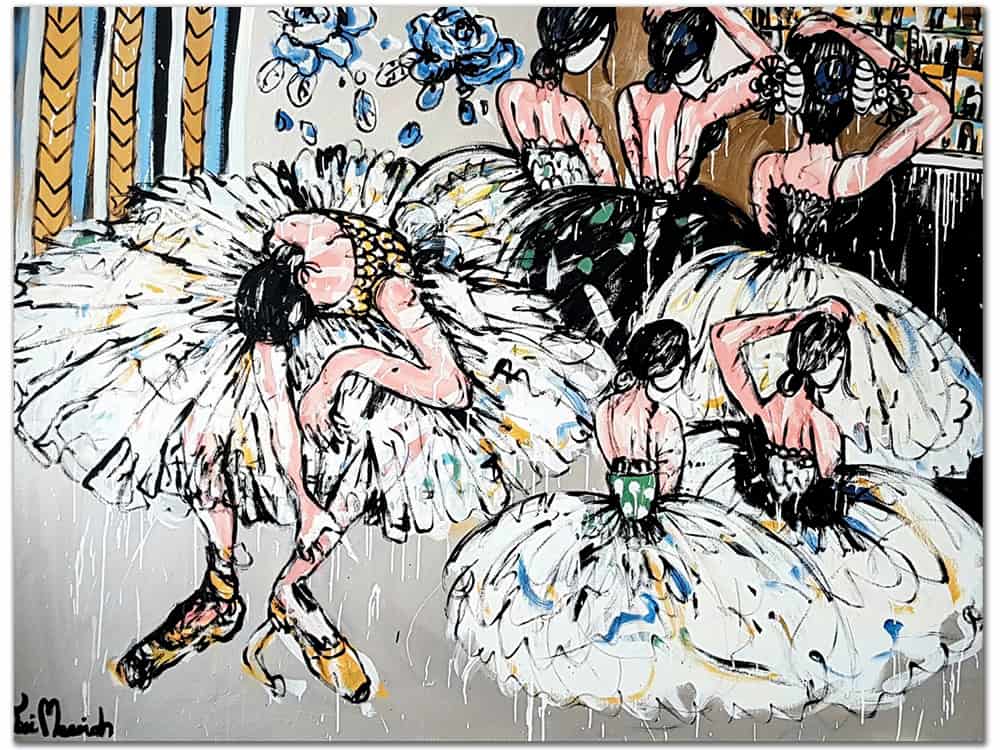 yosi messiah ballerina artwork
