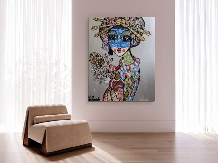 Pop painting by Yosi Messiah — original art, SOHO Galleries Sydney