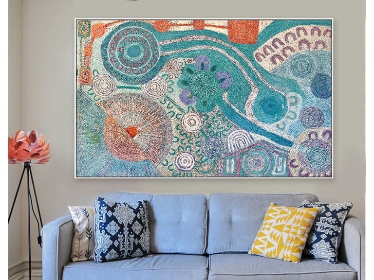 Scorpion Country - 206x132cm
