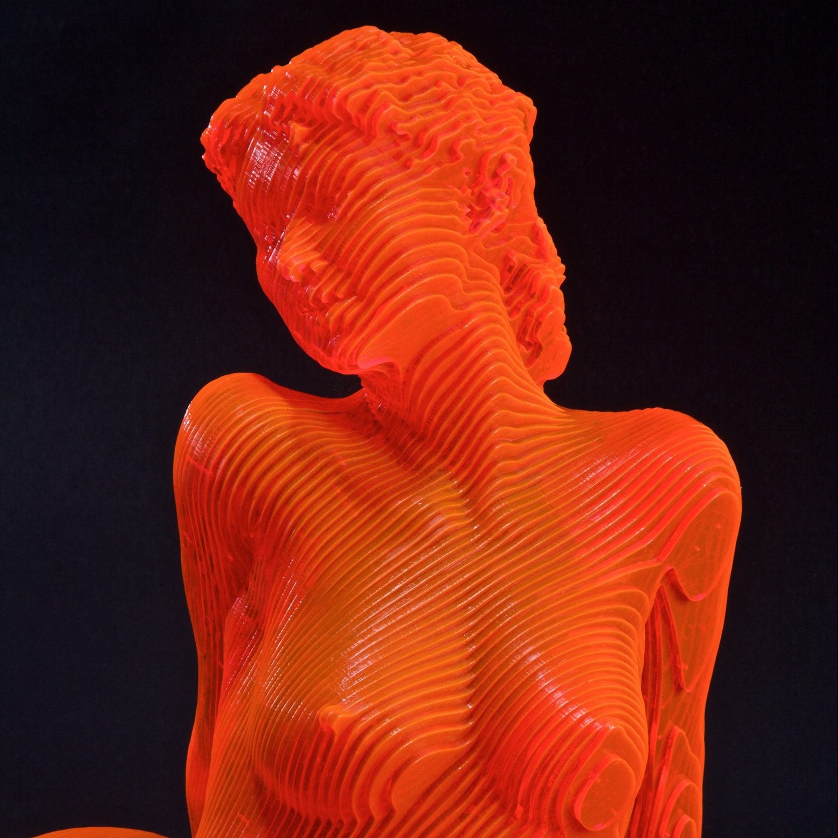 nude sculpture small female australian art