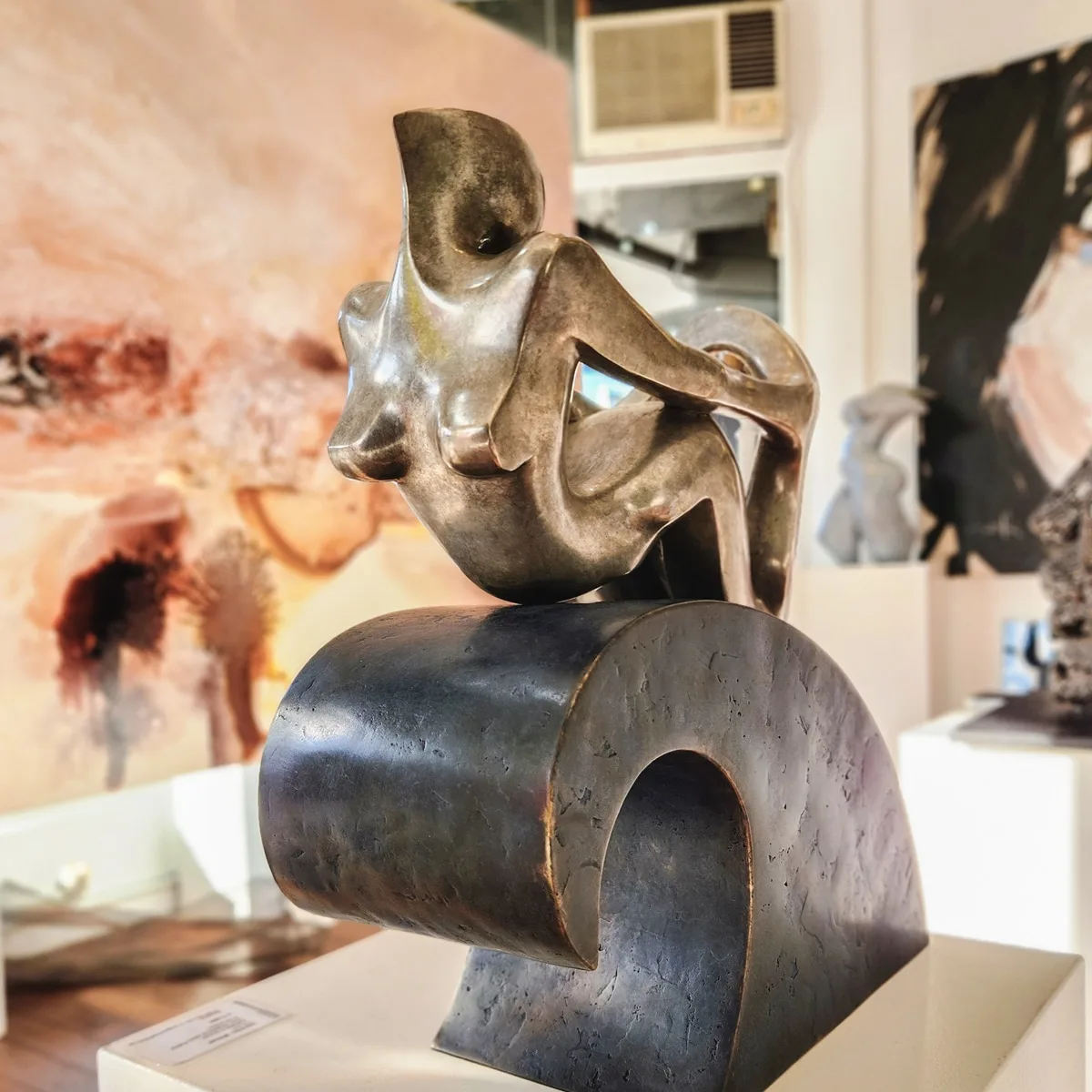 The Ark by Michael Vaynman – bronze sculpture, 51cm (view 4) – SOHO Galleries Sydney