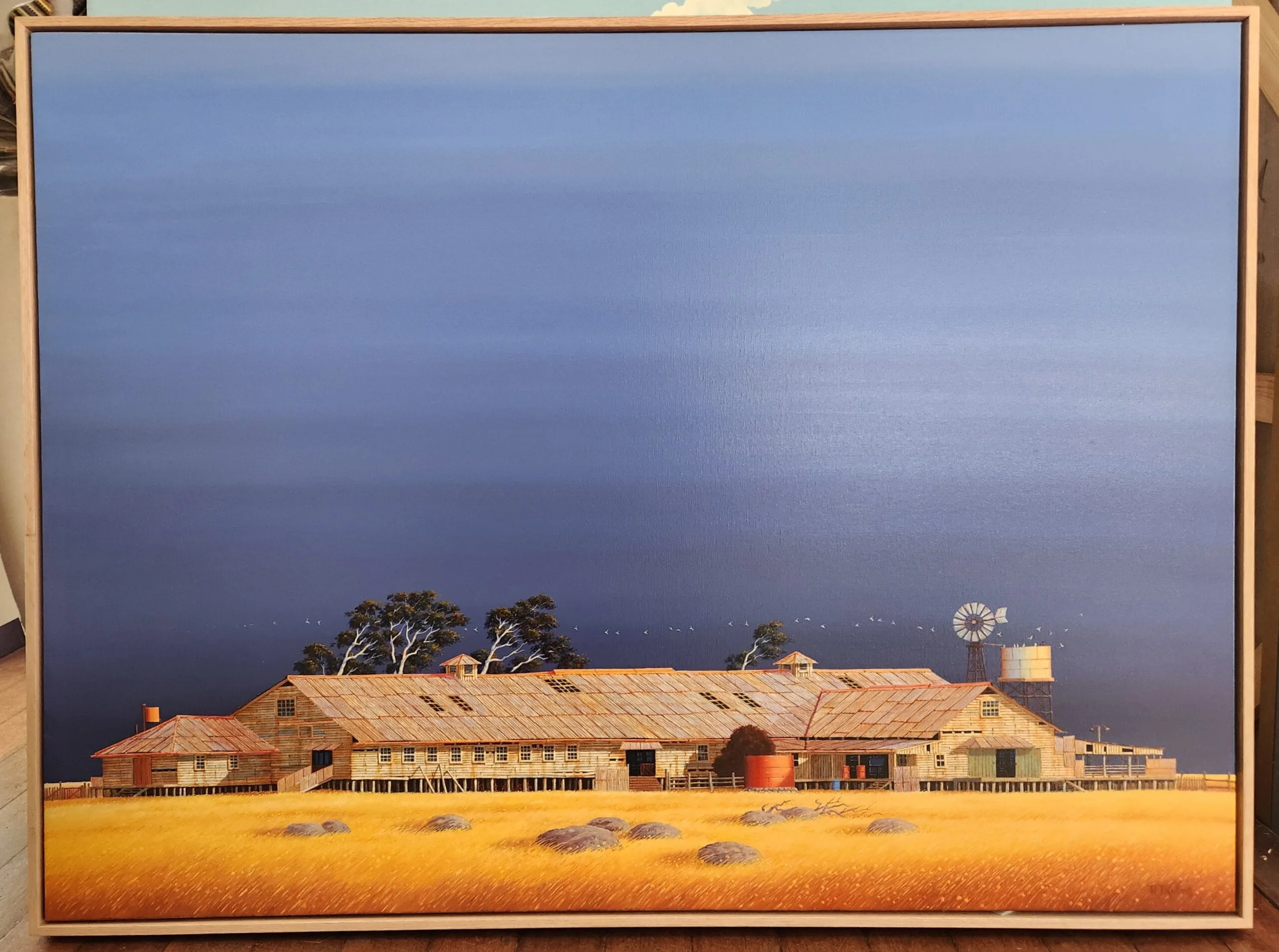 Prelude to a Summer Storm -122x91cm