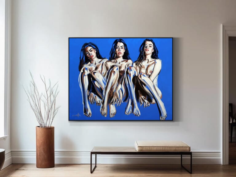 Triple Imogene - 168x137cm