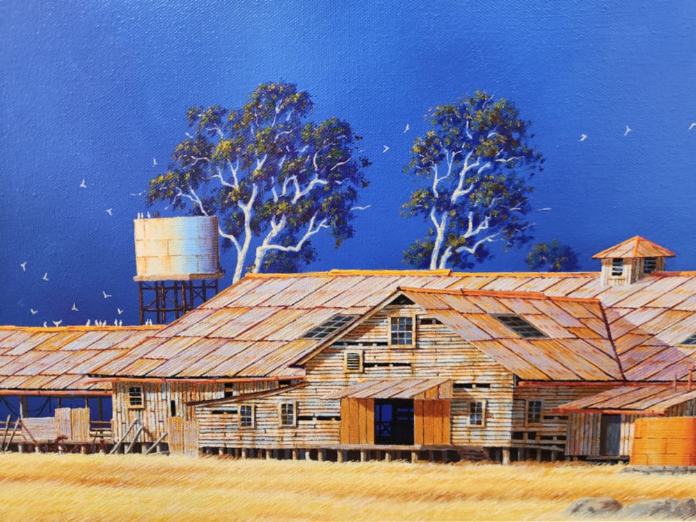 kulma australian outback art painting