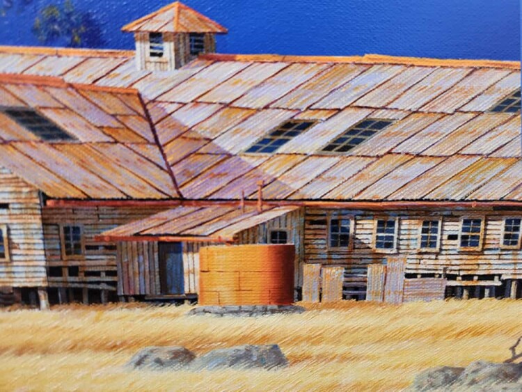 kulma australian outback art painting