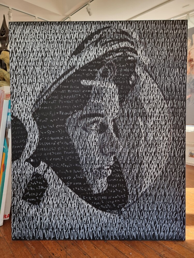Woman on the Moon - 122x152cm - Image 2