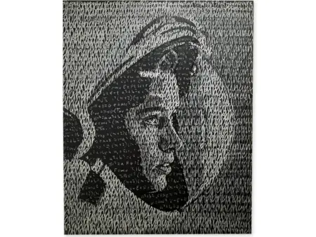 Woman on the Moon - 122x152cm