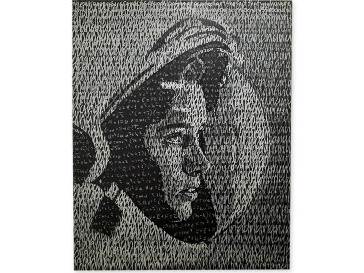 Woman on the Moon - 122x152cm
