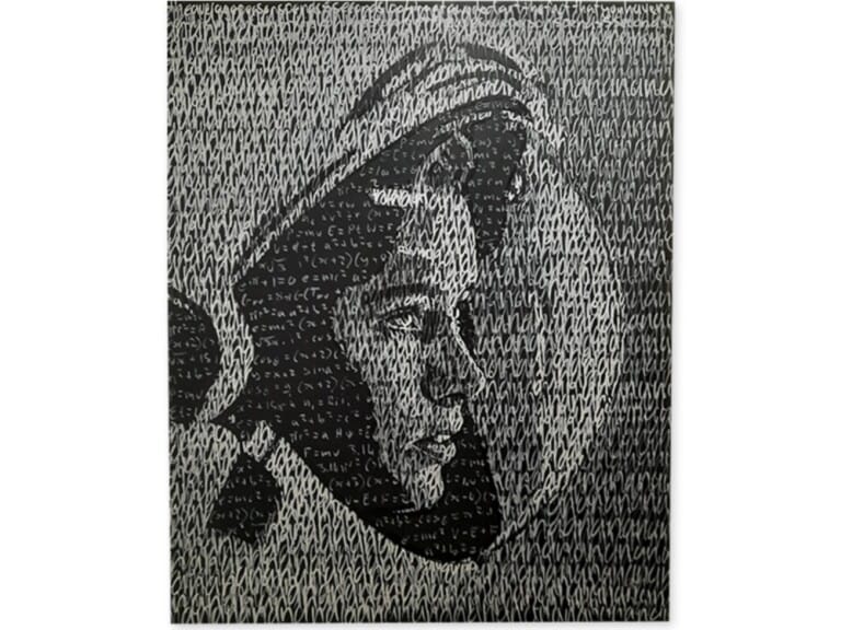 Woman on the Moon - 122x152cm