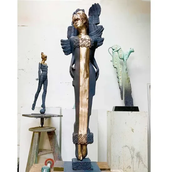 Floor standing sculpture by Stephen Glassborow — original art, SOHO Galleries Sydney