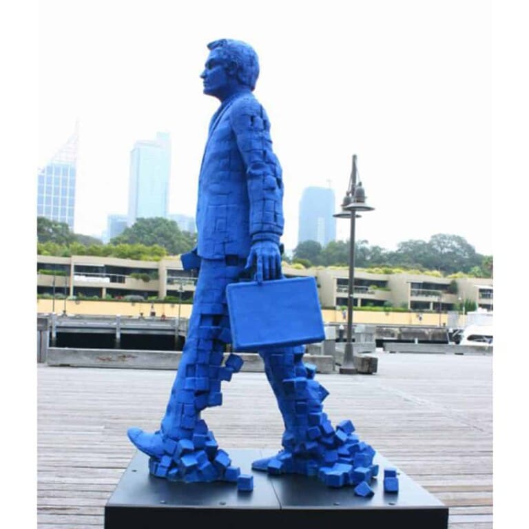 Australian Contemporary Artists Corporate Blues - 2.2m