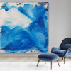 conchita carambano art large blue painting