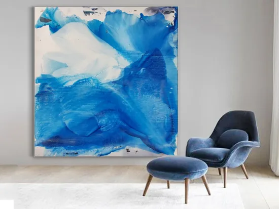 Abstract canvas painting by Conchita Carambano — original art, SOHO Galleries Sydney