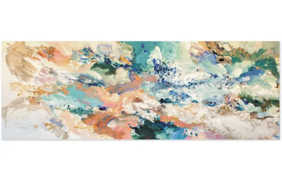 Abstract canvas painting by Michael Whitehead — original art, SOHO Galleries Sydney