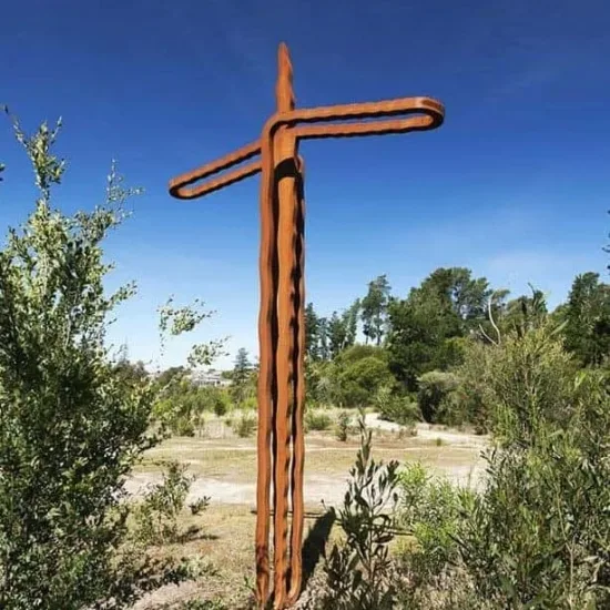 Corten-steel sculpture by Greg Johns — original art, SOHO Galleries Sydney
