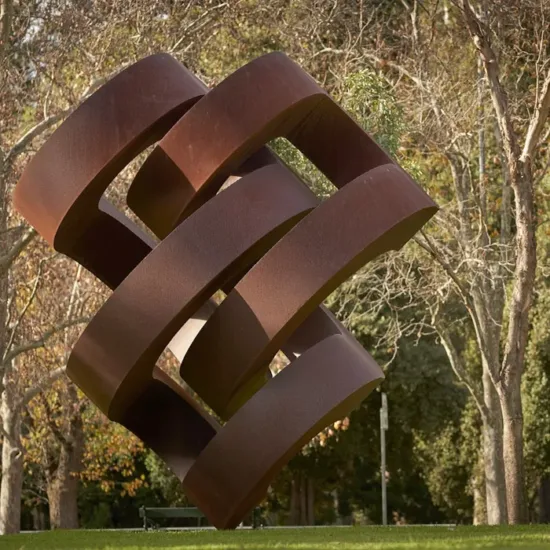 Corten-steel sculpture by Greg Johns — original art, SOHO Galleries Sydney