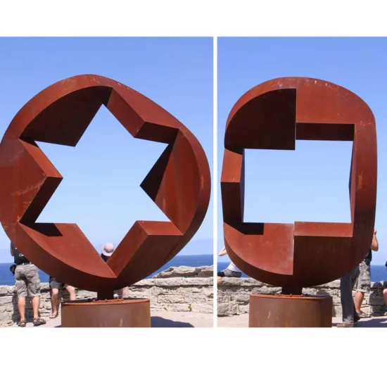 Corten-steel sculpture by Greg Johns — original art, SOHO Galleries Sydney