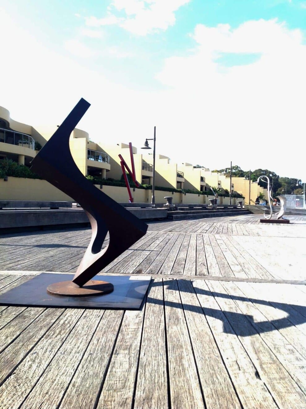 Corten-steel sculpture by Greg Johns — original art, SOHO Galleries Sydney