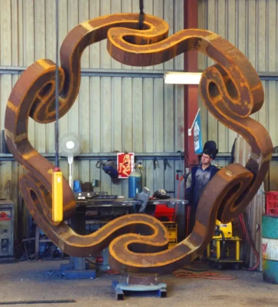 Corten-steel sculpture by Greg Johns — original art, SOHO Galleries Sydney