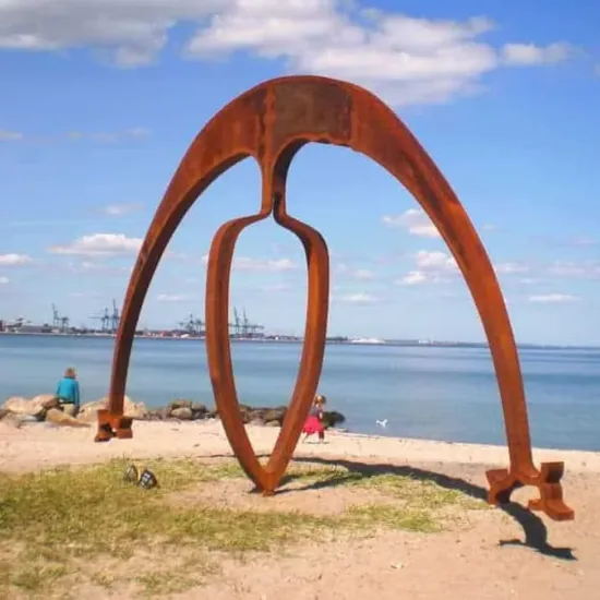 Corten-steel sculpture by Greg Johns — original art, SOHO Galleries Sydney