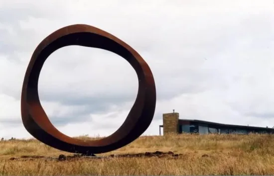 Corten-steel sculpture by Greg Johns — original art, SOHO Galleries Sydney