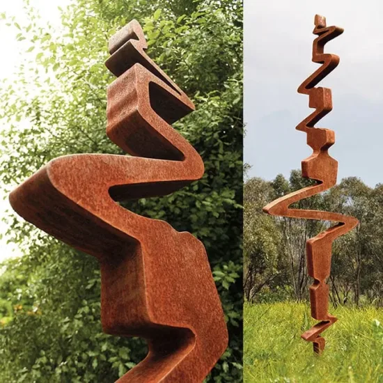 Corten-steel sculpture by Greg Johns — original art, SOHO Galleries Sydney