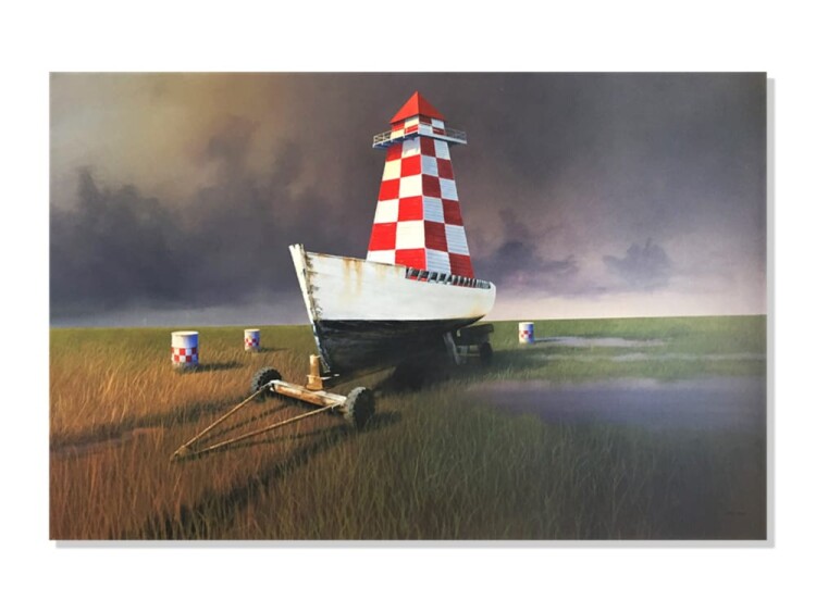 Dangermans Spectacular Water Views - 183x122cm
