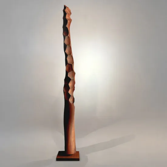 Timber sculpture by Lucas Guilbert — original art, SOHO Galleries Sydney