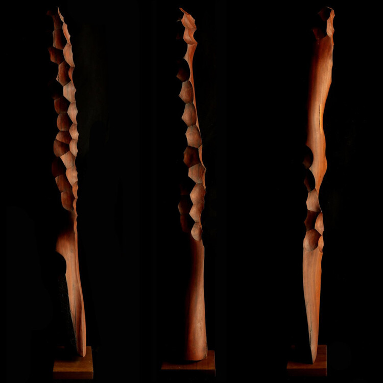 red gum timber sculpture