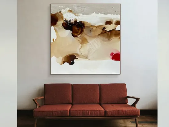 Abstract canvas painting by Conchita Carambano — original art, SOHO Galleries Sydney