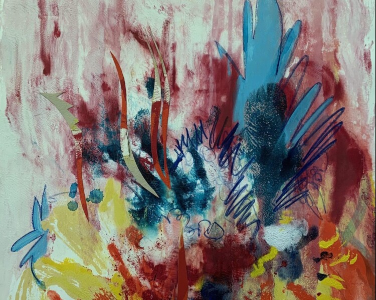 Coral & Seaweed Garden - 83x103cm - Image 4