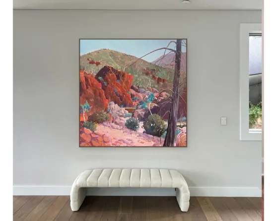 Australian landscape painting by Julie Simmons — original art, SOHO Galleries Sydney