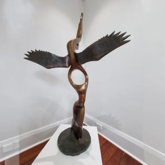 Bronze sculpture by Larissa Smagarinsky — original art, SOHO Galleries Sydney