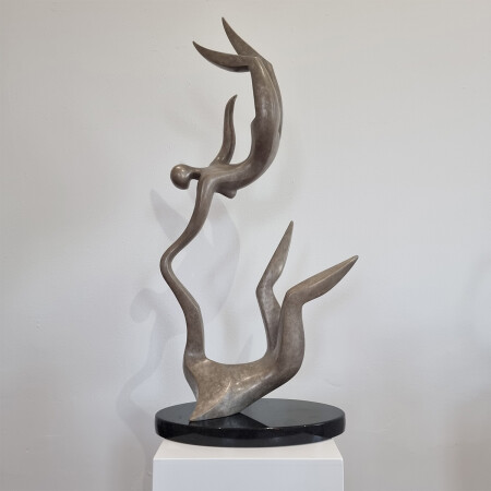 bronze figurative sculpture - michael vaynman, hope