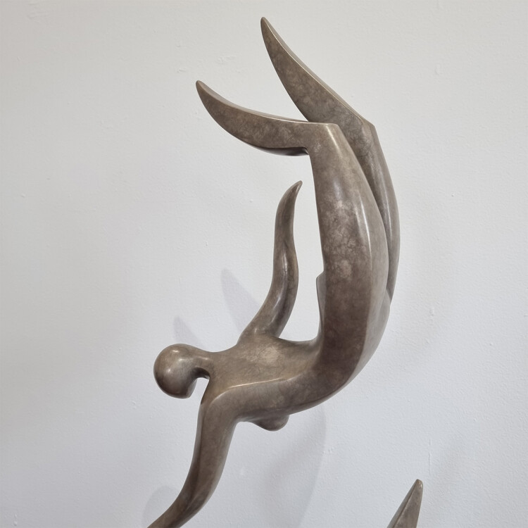 bronze figurative sculpture - michael vaynman, hope