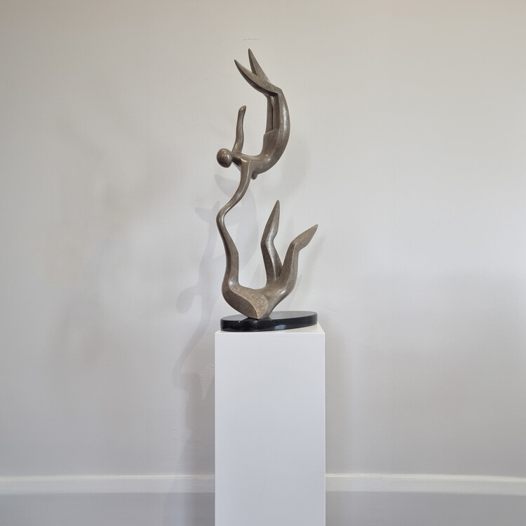 bronze figurative sculpture - michael vaynman, hope