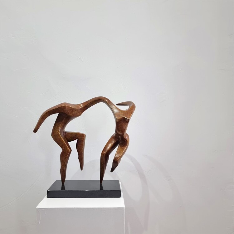 bronze indoor sculpture