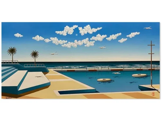 Contemporary realism painting by James Willebrant — original art, SOHO Galleries Sydney