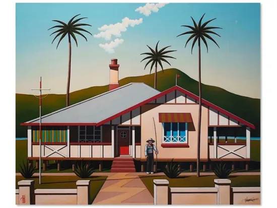 Contemporary realism painting by James Willebrant — original art, SOHO Galleries Sydney