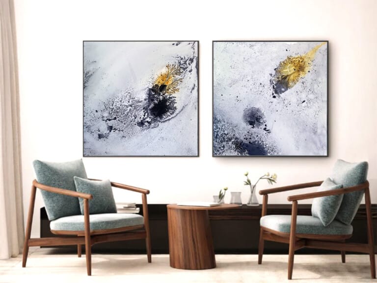 Air Frolic 2&4 - 102x102cm