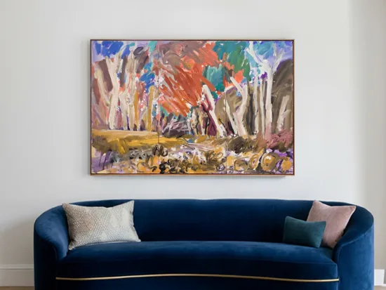 original australian art. peter griffen landscape painting
