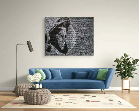 Portraiture painting by Harry Moores — original art, SOHO Galleries Sydney
