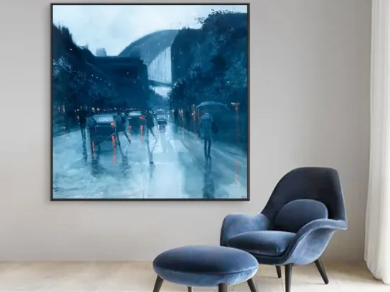 Australian landscape painting by Mike Barr — original art, SOHO Galleries Sydney