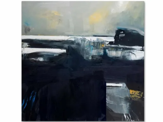 Abstract canvas painting by Phil Stallard — original art, SOHO Galleries Sydney