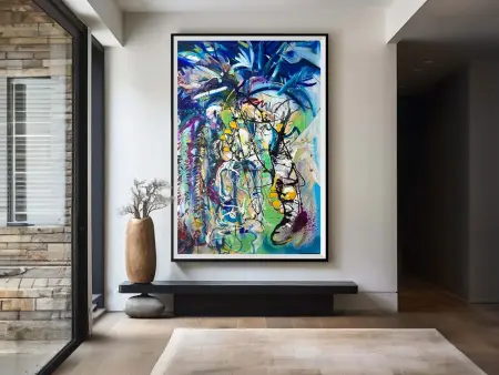 zoe ellenberg art floral painting