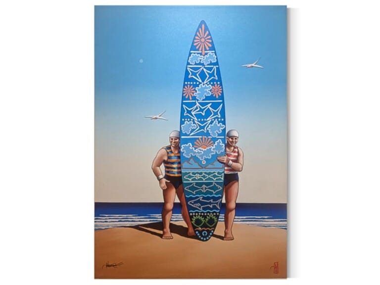 Our two man board - 73x105cm